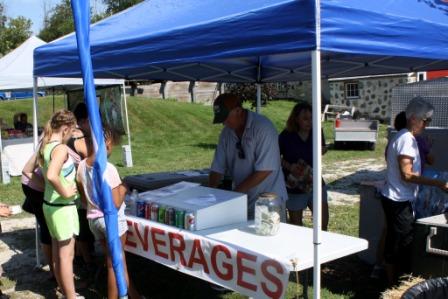 Beverage & Ice Cream Tent